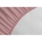 Drap-housse - LOVELY HOME - LH71630 - 180x200+25 cm - Rose