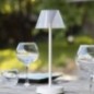 Lampe de table sans fil - LUMISKY - BEVERLY WHITE - H34 cm - LED blanc chaud Lampe de table sans fil - LUMISKY - BEVERLY WHITE - H34 cm - LED blanc chaud