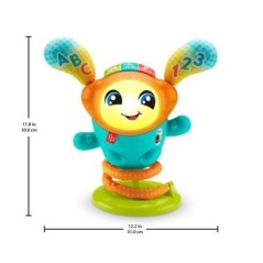Fisher-Price-Mon Petit DJ, jouet d'éveil musical, version française HJP88