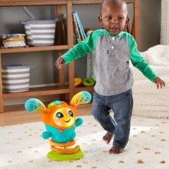Fisher-Price-Mon Petit DJ, jouet d'éveil musical, version française HJP88