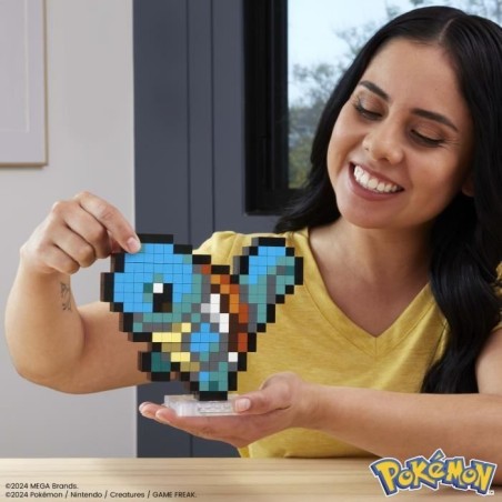 MEGA-Pok?mon-Carapuce-Coffret de construction r?tro 367 pi?ces - MEGA Pok?mon - HTH77