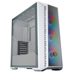 Boîtier Gaming - COOLER MASTER - MasterBox MB520 - Façade Mesh - White ARGB - 3x120mm