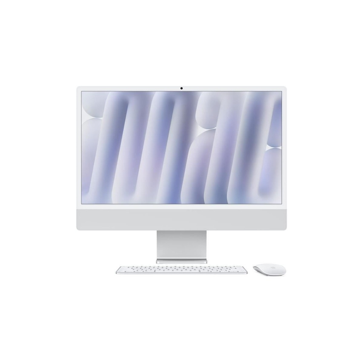 Apple iMac 24 ecran retina 4,5K 512Go SSD 24Go RAM Puce M4 CPU 10 coeurs GPU 10 coeurs Rose (2024)