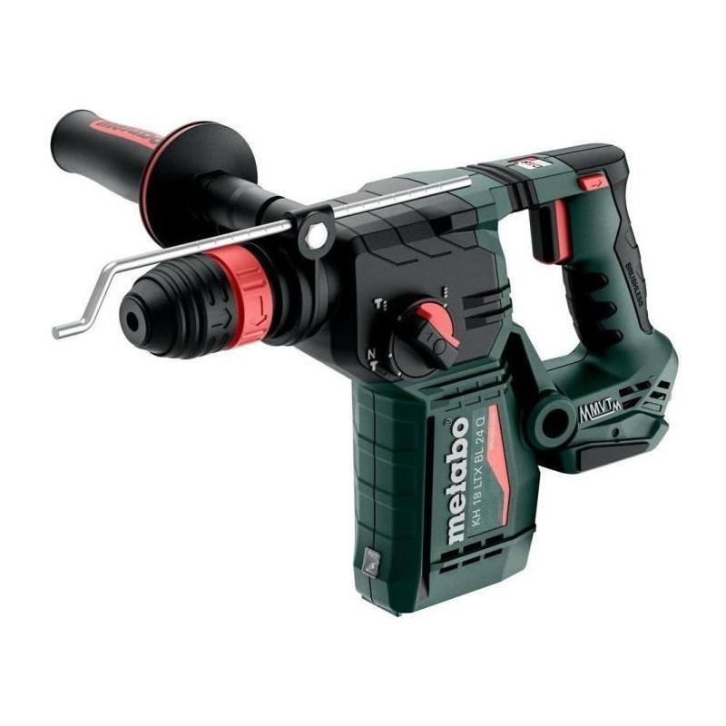 Marteau perforateur sans fil - METABO - KH 18 LTX BL 24 Q - 18 V - SDS-plus et cylindrique Marteau perforateur sans fil - METABO - KH 18 LTX BL 24 Q - 18 V - SDS-plus et cylindrique