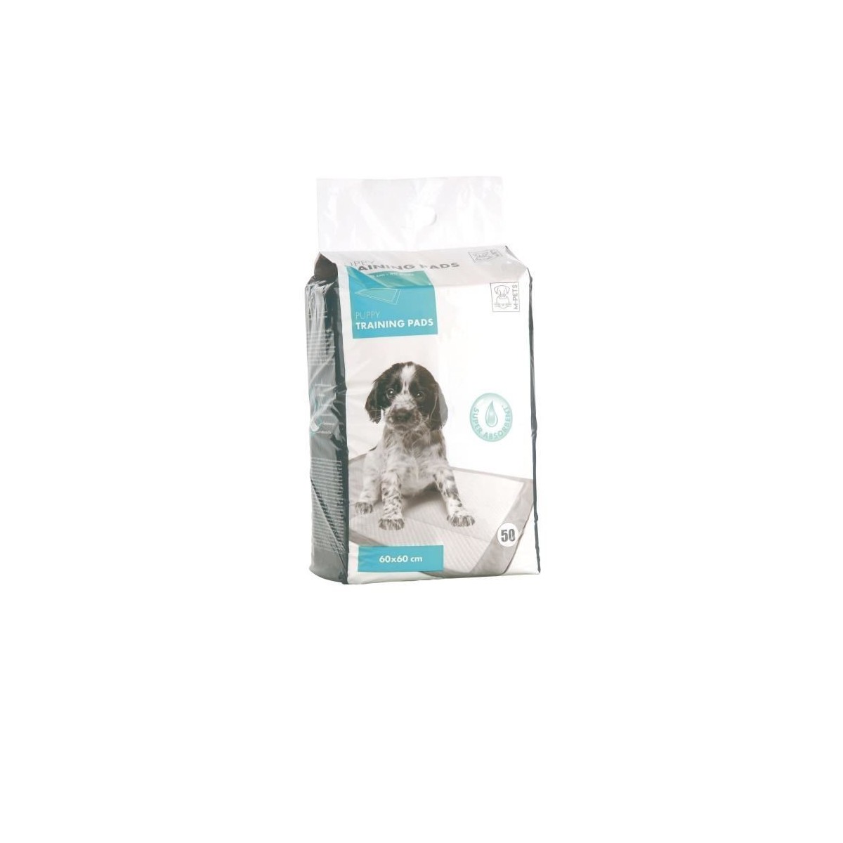 MPETS Tapis éducateur PUPPY TRAINING PADS - Pour chiot - 50pcs - Blanc