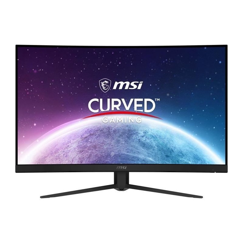 Ecran PC Gamer incurvé - MSI - Optix G32C4X - 31,5 VA FHD 1ms - 250Hz - 2 x HDMI(2.0) - 1 x DP (1.2a) - 1 x DC Jack