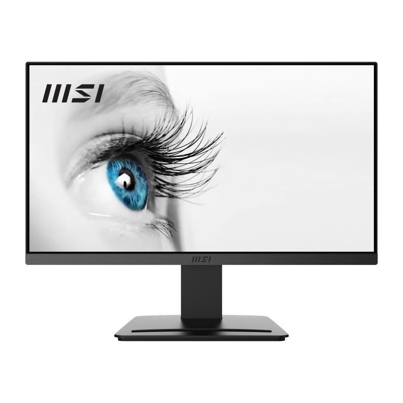 Ecran PC - MSI - PRO MP223 - 21,45 VA FHD - 1ms - 100Hz - 1 x HDMI - 1 x D-Sub - 1 x DC Jack