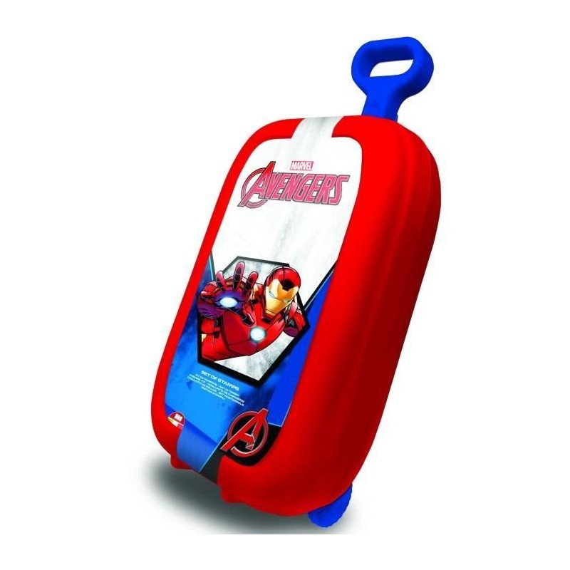 Trolley - MULTIPRINT - 64153 - 7 tampons Ironman, 5 crayons, 18 feutres Trolley - MULTIPRINT - 64153 - 7 tampons Ironman, 5 crayons, 18 feutres