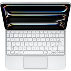 Clavier pour tablette Apple Magic Keyboard pour iPad Pro 11 pouces (M4) - Francais - Blanc