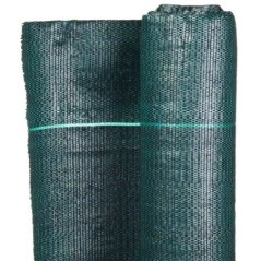 Toile de paillage paysages verte 2 x 5 m, traité anti UV, 100 g/m² - Bâche de sol anti mauvaises herbes