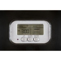 EYENIMAL Distributeur automatique 5 kg de croquettes 45x20x47 cm - Noir - Pour chat et petit chien