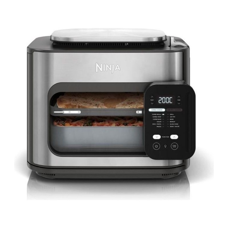 Combi Multicuiseur, four et friteuse sans huile - NINJA - SFP700EU - 12-en-1 - 1780 W - Gris Combi Multicuiseur, four et friteuse sans huile - NINJA - SFP700EU - 12-en-1 - 1780 W - Gris