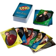 Mattel Games - UNO Harry Potter - Jeu de Société - 7 ans et + FNC42