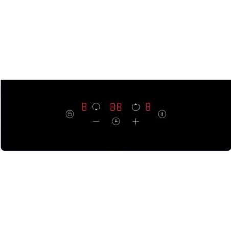 OCEANIC Domino induction noir encastrable