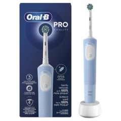 Brosse a dents électrique ORAL-B Vitality Pro - Bleue - 3 modes de brossage - Brossette incluse