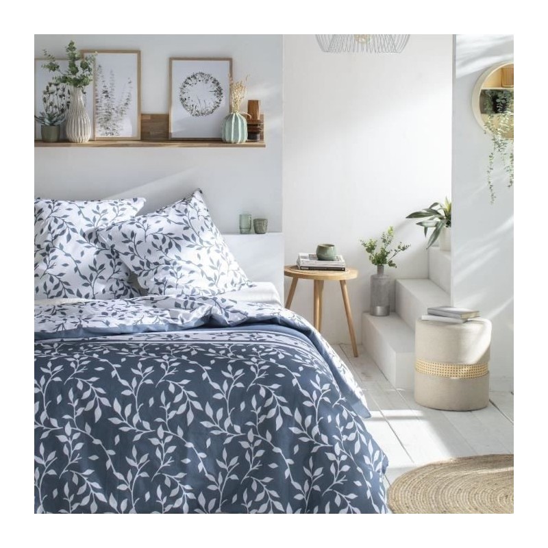 Parure de lit - TODAY Flower garden - 220x240 cm - 2 personnes - coton imprimé floral Parure de lit - TODAY Flower garden - 220x240 cm - 2 personnes - coton imprimé floral
