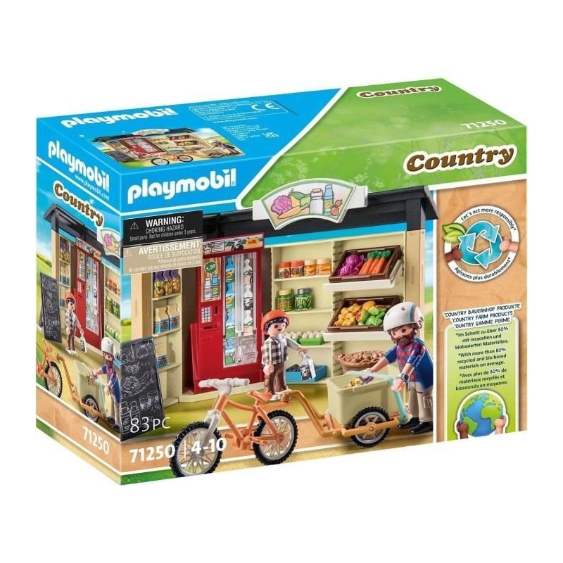PLAYMOBIL 71250 Boutique de la ferme, Country La Ferme, 83 pieces, Des 4 ans PLAYMOBIL 71250 Boutique de la ferme, Country La Ferme, 83 pieces, Des 4 ans