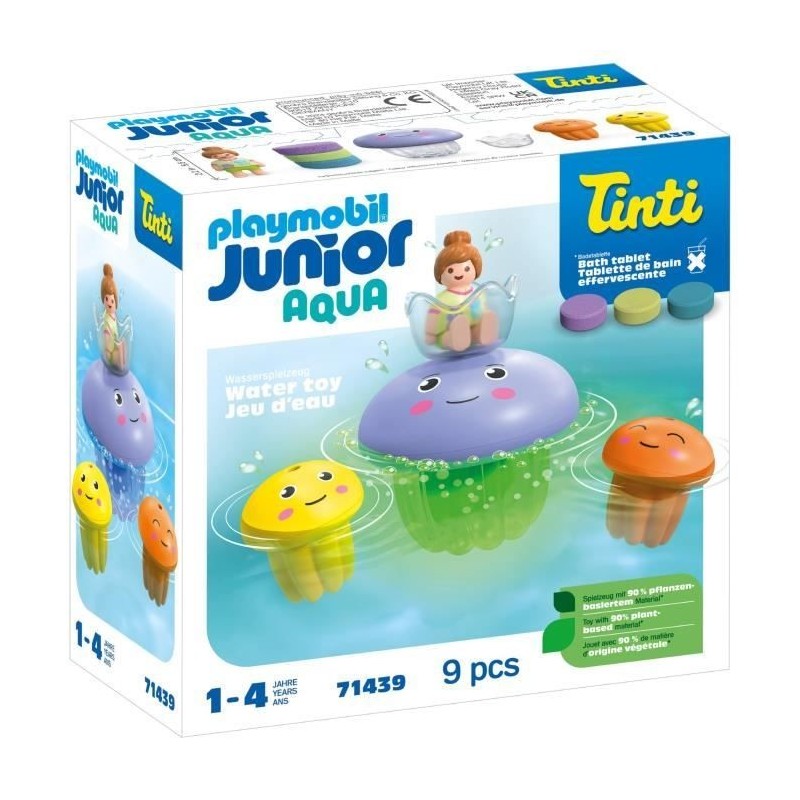 PLAYMOBIL Junior 71439 Famille de méduses, Junior AQUA Tinti, Des 12 mois PLAYMOBIL Junior 71439 Famille de méduses, Junior AQUA Tinti, Des 12 mois