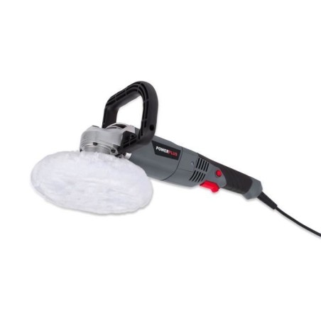 Polisseuse d'angle POWERPLUS POWE41030 - 1200 W - Vitesse 0-3500 tr/min - Diametre 180mm