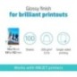 Papier photo brillant HP Everyday - 100 feuilles/A4/210 x 297 mm - Polyvalent 200 g/m² Papier photo brillant HP Everyday - 100 feuilles/A4/210 x 297 mm - Polyvalent 200 g/m²