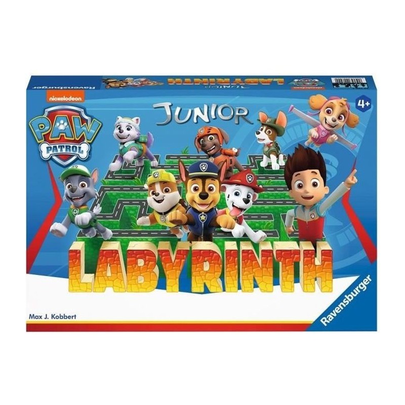 PAT'PATROUILLE Labyrinthe Jr - Ravensburger - Jeu de société enfants - Chasse au trésor dans un labyrinthe en mouvement - Des PAT'PATROUILLE Labyrinthe Jr - Ravensburger - Jeu de société enfants - Chasse au trésor dans un labyrinthe en mouvement - Des