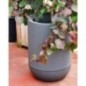 Bac a fleurs rond RIVIERA GRANIT TULIPE - Plastique - Diametre 50 cm - Gris Bac a fleurs rond RIVIERA GRANIT TULIPE - Plastique - Diametre 50 cm - Gris