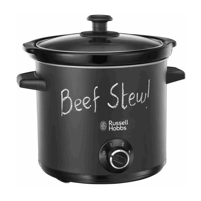 Mijoteur - RUSSELL HOBBS - 24180-56 - 200 W - 3,5 L - 4 portions - 2 craies - Ardoise