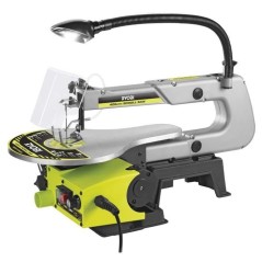 RYOBI - Scie a chantourner 70W - lame 127mm - course de lame 20mm + lame 127mm, clés de service & adaptateur pour lames - RSW12