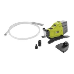 RYOBI - Pompe de transfert 18V ONE+ - 1 500 L/h - aspiration 2,5 m + tuyau 2,5 m, raccord rapide 18 mm, huile lubrifiante - R18T
