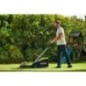 RYOBI - Tondeuse poussée HYBRIDE 36V (alimentation par 2 batteries ONE+) - coupe 37 cm + 2 batteries 5 Ah & charg. - RY18LMH3