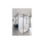 Paroi de douche ouverte Baleares Atelier 4 - Verre Timeless 8mm - Saint-Gobain Verrerie Aurys