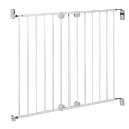 SAFETY 1ST Barriere de sécurité wall-fix extending, largeur de 62 a 102 cm, De 6 a 24 mois, métal blanc, fixation dans le mur