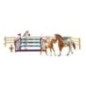 Entraînement au concours du Horse Club, coffret schleich avec 17 éléments inclus dont 3 chevaux schleich, coffret figurines p Entraînement au concours du Horse Club, coffret schleich avec 17 éléments inclus dont 3 chevaux schleich, coffret figurines p