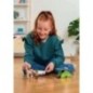 Aventures au camping de Sarah, coffret schleich avec 23 éléments inclus dont 1 cheval schleich et 1 personnage, coffret figuri