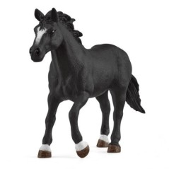 Figurine Cowgirl et Tonneaux de Racing et Cheval Schleich - Animaux de la Ferme et Accessoires Western Réalistes - Coffret 7 Pi