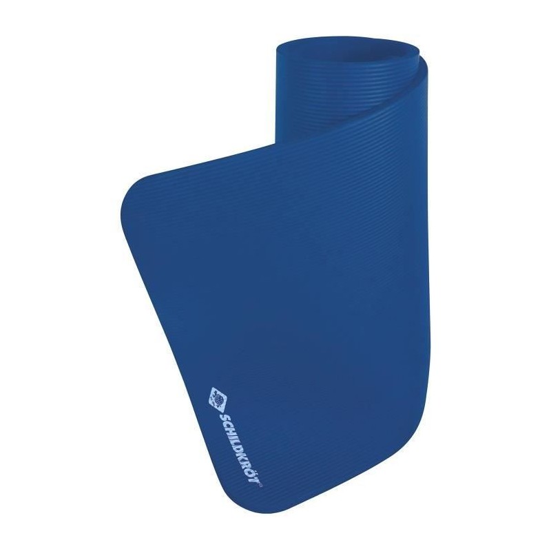Tapis de Fitness / Yoga - XL - SCHILDKROT - 195 x 80 cm - Epaisseur 15 mm - Caoutchouc synthetique - Bleu Tapis de Fitness / Yoga - XL - SCHILDKROT - 195 x 80 cm - Epaisseur 15 mm - Caoutchouc synthetique - Bleu