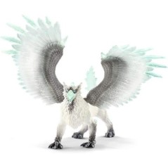 Griffon de Glace, Figurine d'Action, Jouet schleich Réaliste et Durable aux Ailes Mobiles - Cadeau Pour Garçons et Filles des 