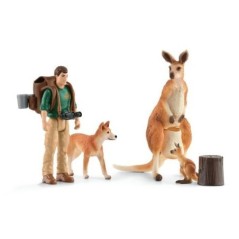 Coffret Aventures en Océanie, figurines animaux sauvages, Schleich 42550 Wild Life, Pour enfant des 3 ans