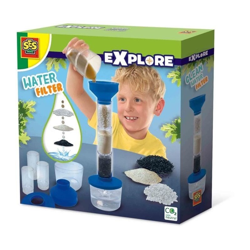 Filtre de nettoyage d'eau - Jouet éducatif - SES CREATIVE - Découvre la science et la nature avec le filtre a eau. Filtre de nettoyage d'eau - Jouet éducatif - SES CREATIVE - Découvre la science et la nature avec le filtre a eau.