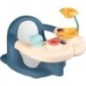 Siege de bain - SMOBY - Little - Tablette d'activités - Ventouse - Bleu Siege de bain - SMOBY - Little - Tablette d'activités - Ventouse - Bleu