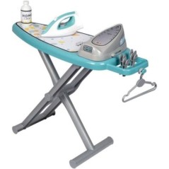 Smoby - Planche a repasser avec station vapeur + 9 accessoires - Jeux d'imitation ménage - H48cm - Fabrication Française - Dé