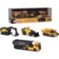 Coffret de 4 véhicules de chantier Volvo en métal reproductions a l'échelle 1/64eme - Majorette Coffret de 4 véhicules de chantier Volvo en métal reproductions a l'échelle 1/64eme - Majorette