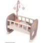 Baby Nurse - Berceau a barreaux Smoby - Pour poupon jusqu'a 42 cm - Fabriqué en France Baby Nurse - Berceau a barreaux Smoby - Pour poupon jusqu'a 42 cm - Fabriqué en France