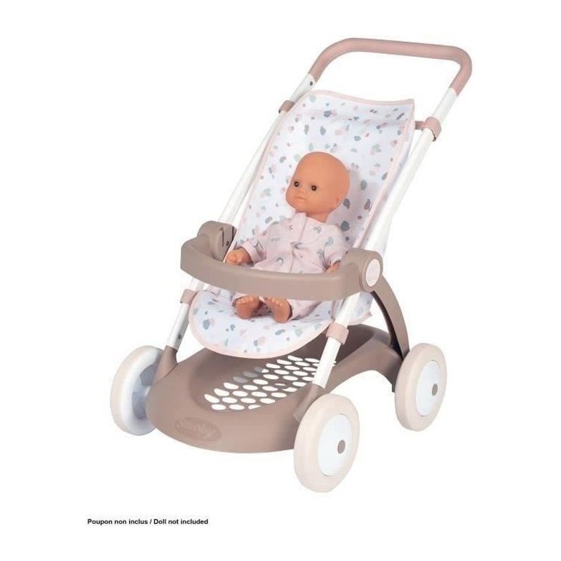 Poussette pour poupon Baby Nurse jusqu'a 42cm - SMOBY Poussette pour poupon Baby Nurse jusqu'a 42cm - SMOBY