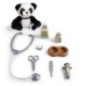 Smoby - Chariot Vétérinaire de Zoo - Peluche Panda - Nombreux accessoires inclus - Produit 2 en 1 : Cage de transport - Fabri Smoby - Chariot Vétérinaire de Zoo - Peluche Panda - Nombreux accessoires inclus - Produit 2 en 1 : Cage de transport - Fabri