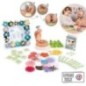 Smoby - Loisirs créatif - Set de création fleurs objets décoratifs - 200 accessoires - Fabriqué en France Smoby - Loisirs créatif - Set de création fleurs objets décoratifs - 200 accessoires - Fabriqué en France