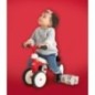 Porteur Métal Rookie - Rouge - SMOBY - Pour Enfant des 12 mois - 4 roues silencieuses et poignée de transport Porteur Métal Rookie - Rouge - SMOBY - Pour Enfant des 12 mois - 4 roues silencieuses et poignée de transport