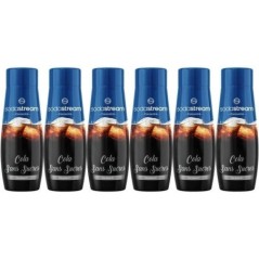 Sodastream - Lot de 6 concentrés COLA sans sucres - 440ml