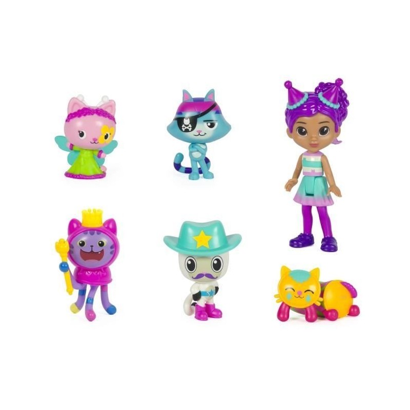 SPIN MASTER COFFRET DE FIGURINES DELUXE CELEBRATION Gabby et la Maison Magique SPIN MASTER COFFRET DE FIGURINES DELUXE CELEBRATION Gabby et la Maison Magique