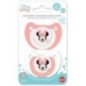 Lot de 2 sucettes anatomique Minnie Disney +6mois Lot de 2 sucettes anatomique Minnie Disney +6mois